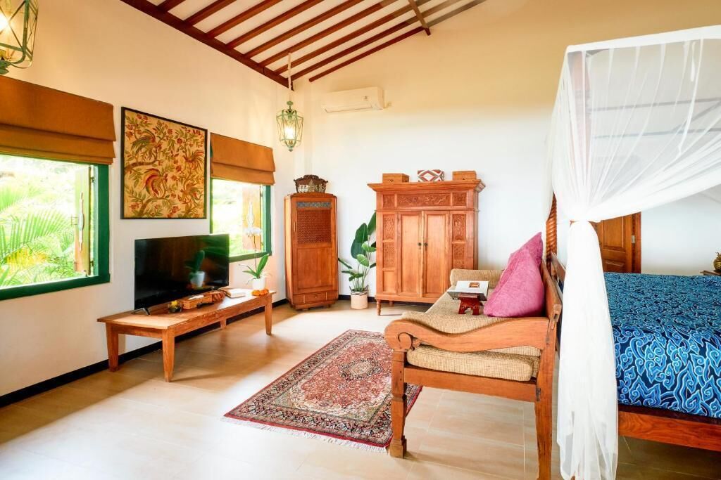 Deluxe Double or Twin Room, Balcony, Beach View | Desk, laptop workspace, free WiFi