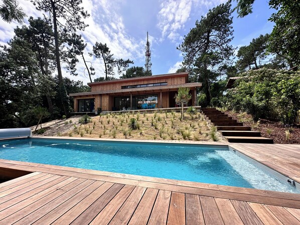 Una piscina climatizada