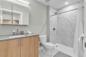 Bathroom - Serene 1BD Escape - Stunning City Views! (Philadelphia)