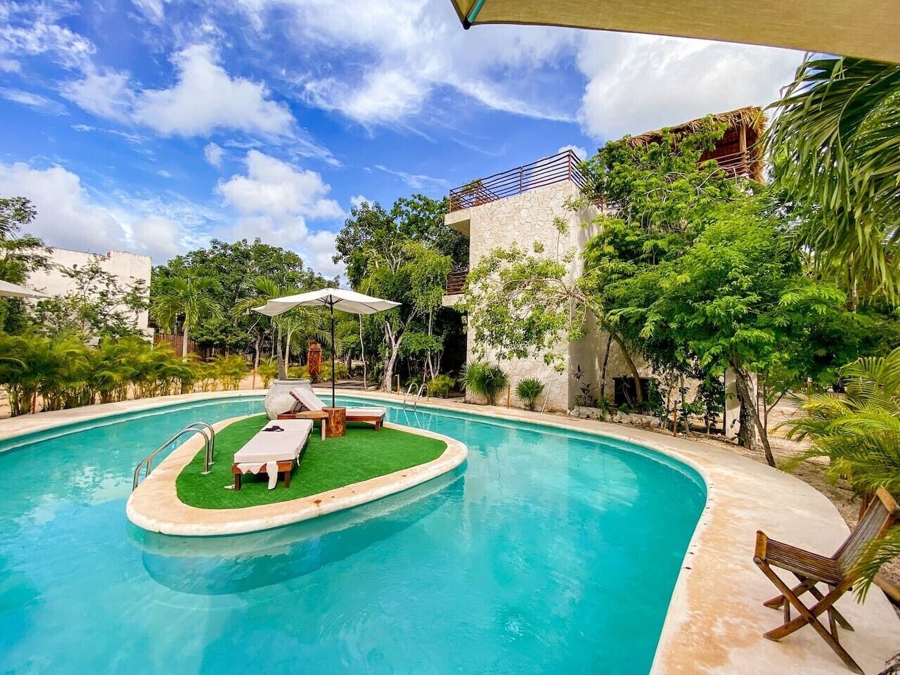Outdoor pool