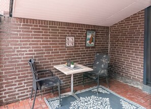 Outdoor dining - Vacation apartment 3 - Gasthaus Bußmann (Vreden)