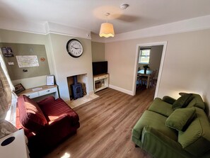 Smart TV, fireplace - Salisbury City Centre Cottage (Wiltshire)