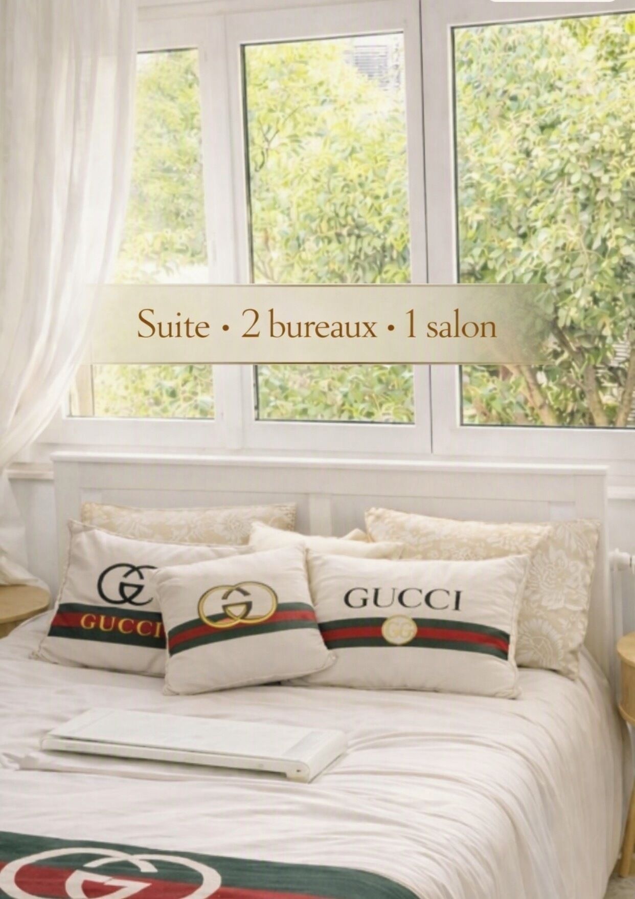 2 chambres, bureau, fer et planche à repasser, Wi-Fi gratuit