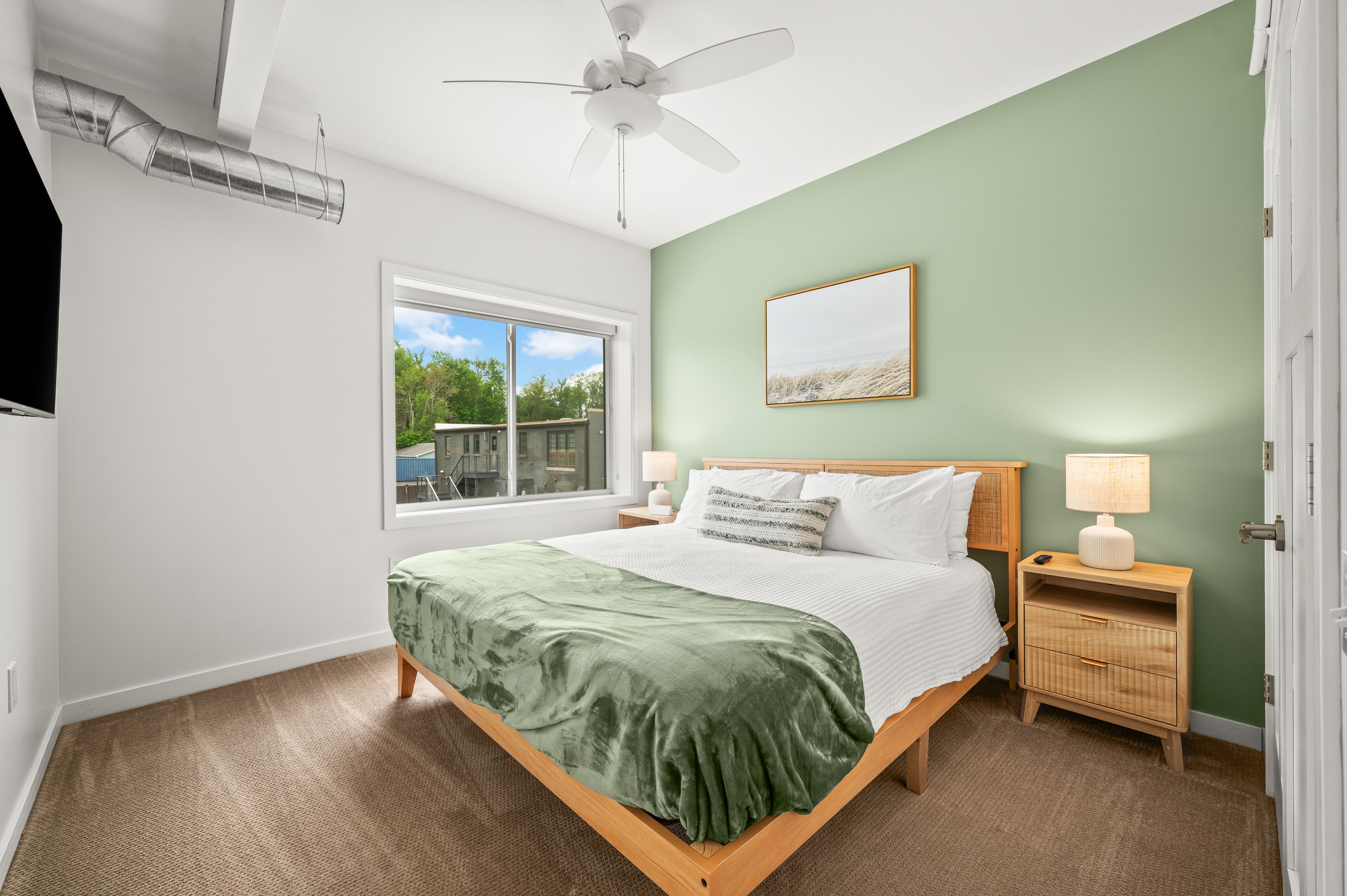 1 chambre, fer et planche à repasser, Wi-Fi, draps fournis