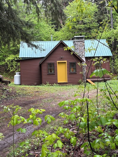 Quaint 2-bedroom cabin on Oxbow Lake perfect for relaxing lakefront getaways