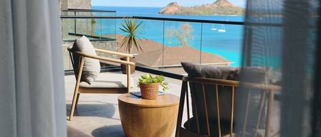 Deluxe Room, Balcony, Ocean View | View from room