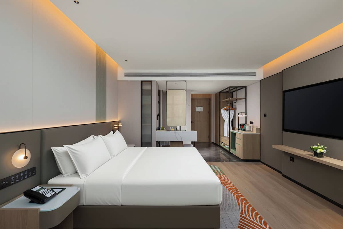 Habitación Premium, 1 cama King size, vista al jardín | Edredón y artículos del minibar gratis 