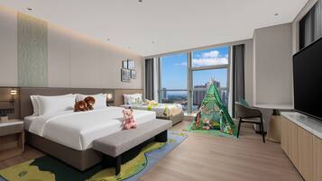 1 King and 1 Single Premium Kids Theme | Down comforters, minibar (some free items), in-room safe, desk