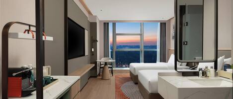 2 Double Premium Garden View | Down comforters, minibar (some free items), in-room safe, desk