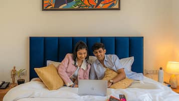 Deluxe-Zimmer | Schreibtisch, laptopgeeigneter Arbeitsplatz, kostenloses WLAN