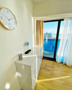 Suite Keluarga, balkon, pemandangan laut | Interior