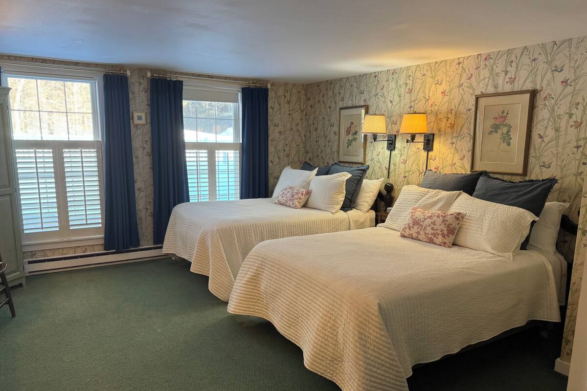 Quadrupla Comfort, vista giardino | Biancheria da letto di alta qualità, con stile personalizzato