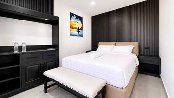 Deluxe Room, Beach View | In-room safe, blackout drapes