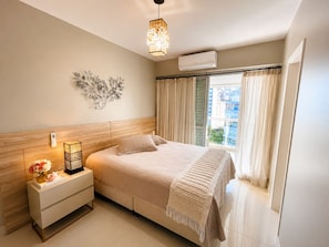 3 bedrooms, iron/ironing board, Internet - Family Minelli - Ocean View, 3 Suites, Excellent for Families (Bertioga)