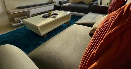 Modern 3-Bedroom Apartment + 24/7 Water Service + Central A/C + Parking