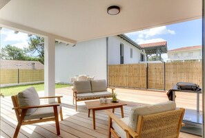 Outdoor dining - Capbreton Beach, apartment for 6 people (CAPBRETON)