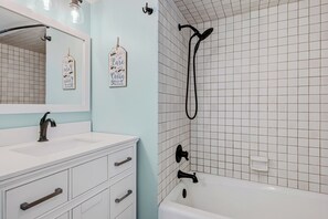 Bathroom - Aloha Paradise - Beachfront Condo Stunning Upgrades 3BR/2.5 BA Steps to Sand (Indian Rocks Beach)