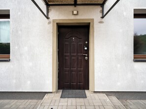 Exterior detail - Stawy Jana Apartment #6 (Łódź)