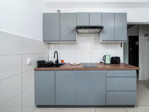 Private kitchen - Stawy Jana Apartment #9 (Łódź)
