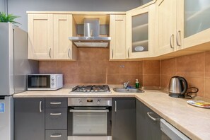 Private kitchen - Matejki Central Apartment (Katowice)