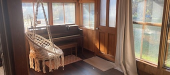 Private 2-bedroom cabin on 75 acres in quaint Royalston for a relaxing stay