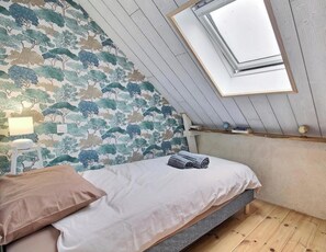 Iron/ironing board, travel crib, free WiFi, bed sheets - The swallow's nest - LANGONNET (LANGONNET)