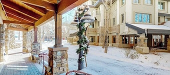 Dog-friendly condo near lifts with fireplace, ski & pond views, streaming, & W/D