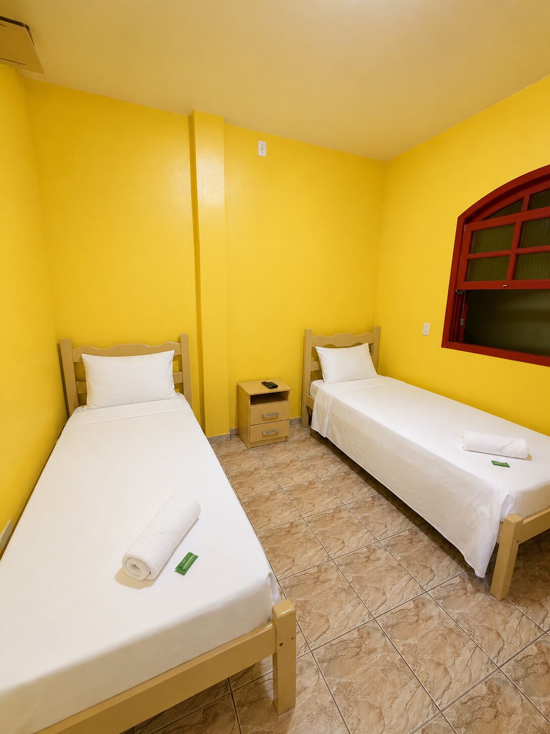 Free WiFi, bed sheets