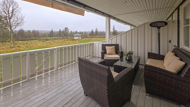 Terrace/patio - Awesome apartment in Golsfjellet with WiFi (Golsfjellet)