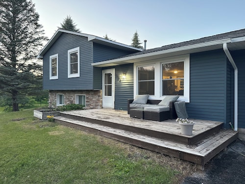 TC Area Getaway w/ Fenced Yard & Firepit — Perfect for families & pups