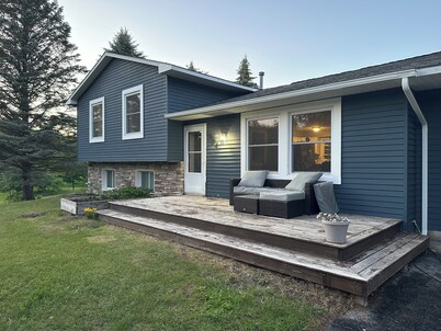 TC Area Getaway w/ Fenced Yard & Firepit — Perfect for families & pups