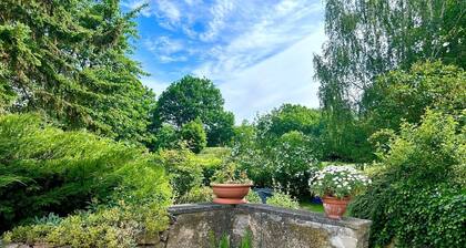 Bella's Eden 1 romantic vacation in the countryside directly on the Mulde river