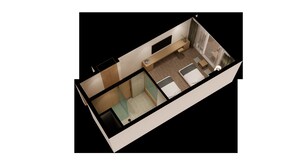 Habitación doble | Plano