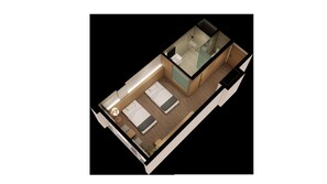 Habitación doble | Plano