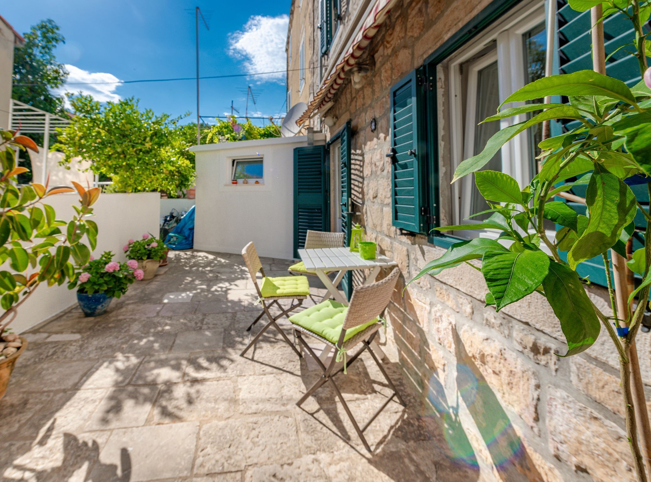 Villa (Villa Dabo with sea view) | Terraza o patio