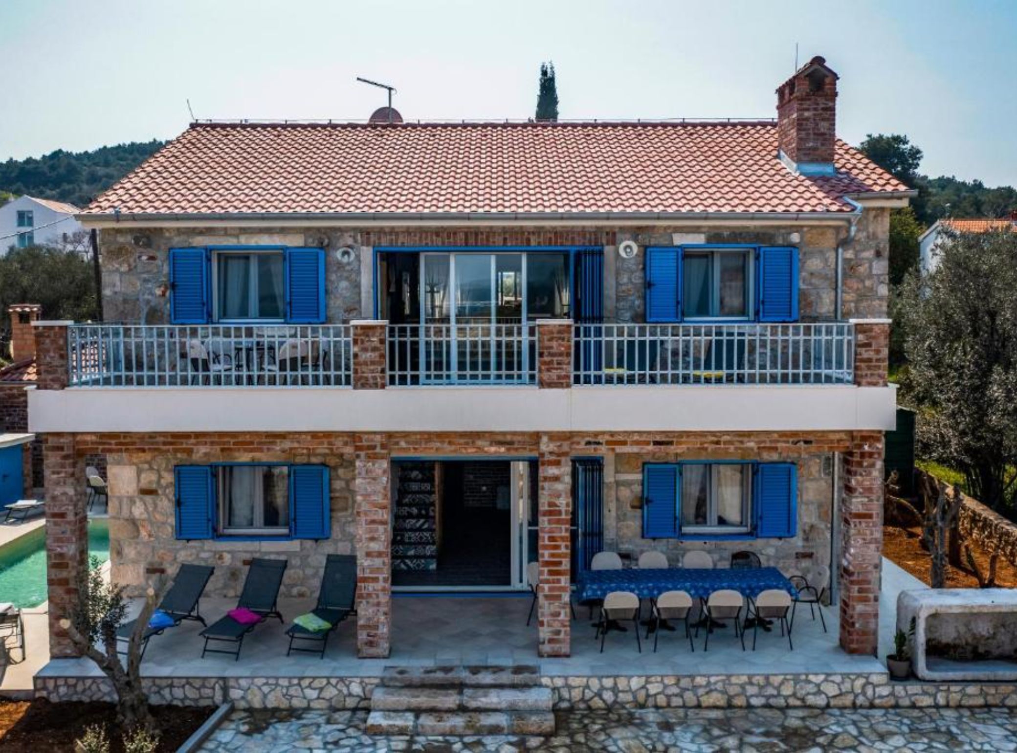 Villa (Villa Panda with pool and sea view) | Exterior