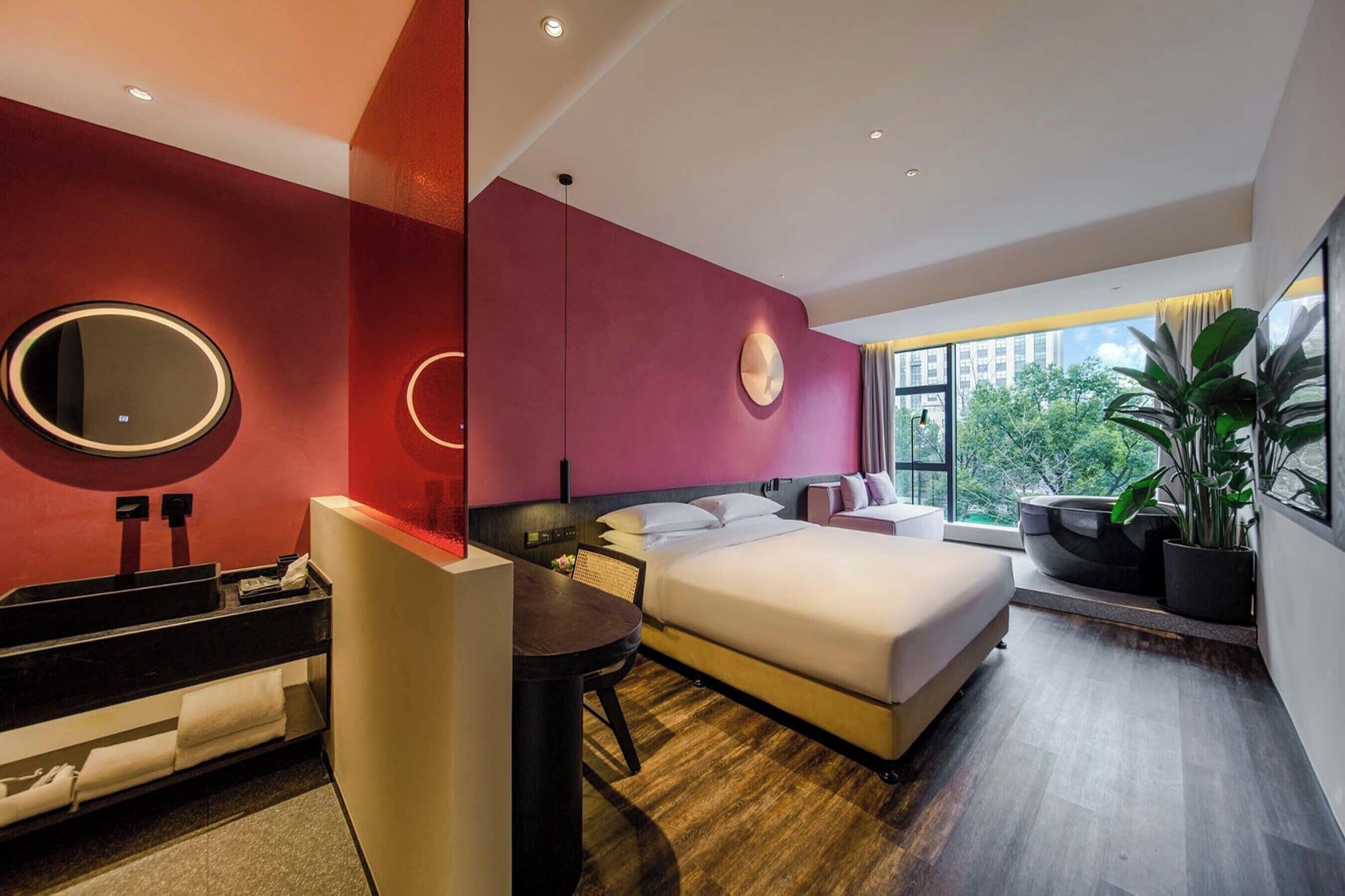 Superior Double Room | Down comforters, minibar, desk, laptop workspace