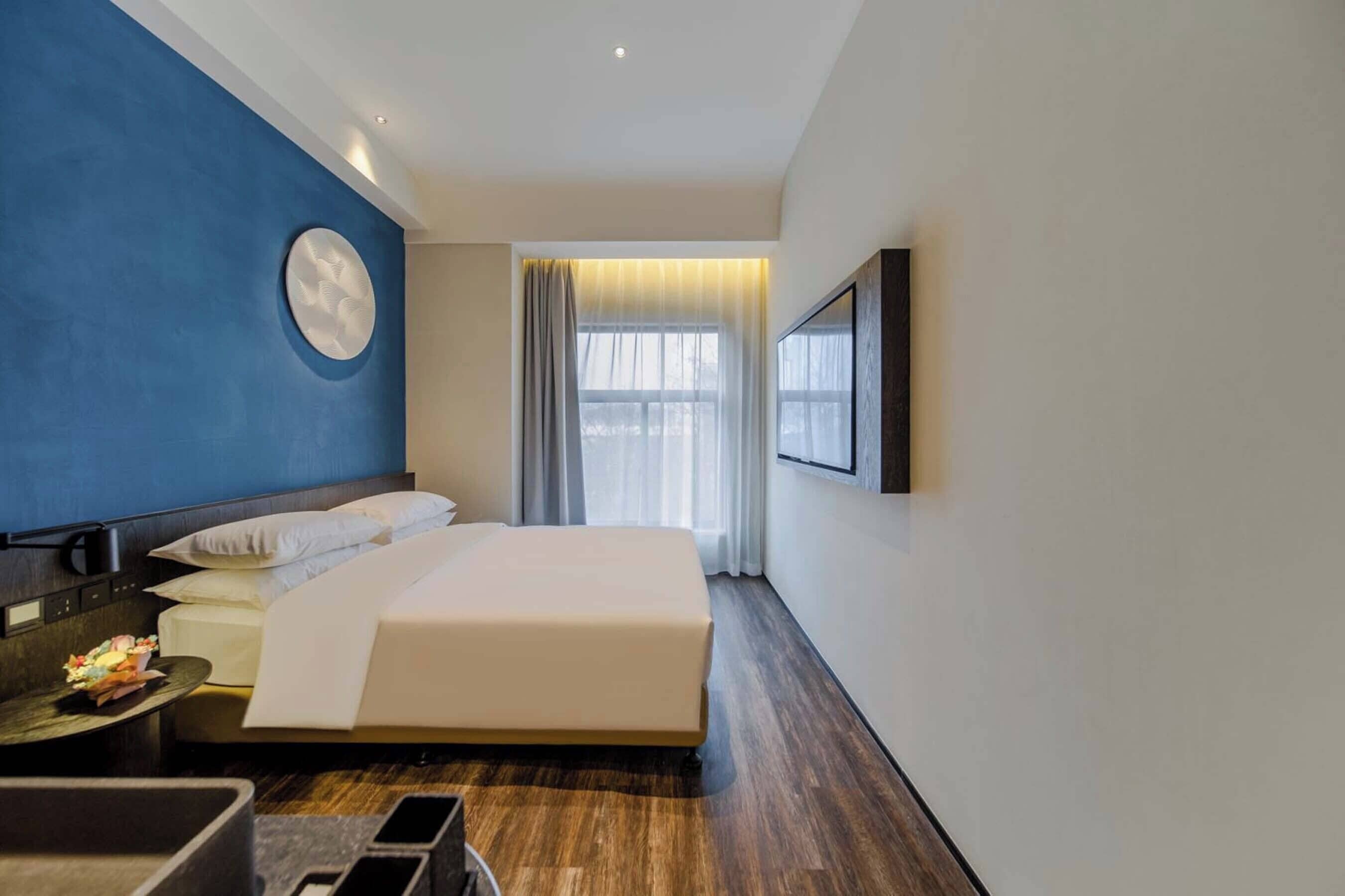 Basic Double Room | Down comforters, minibar, desk, laptop workspace