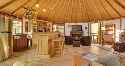 Unique Yurt Cabin Experience in Woods w/ Hot Tub