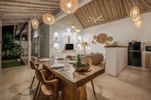 Dining - 1BR Romantic Getaway in Ubud, Villa Lojo with Private Pool (Gianyar)
