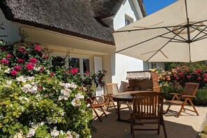 Outdoor dining - Haus Antje Am Dünenwald (Glowe)