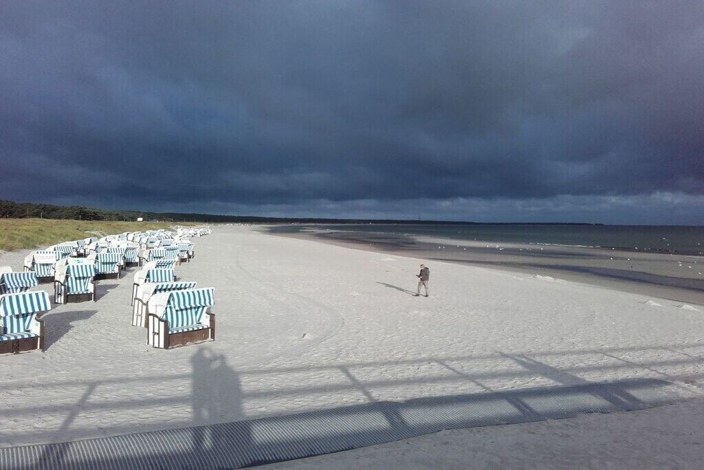 On the beach