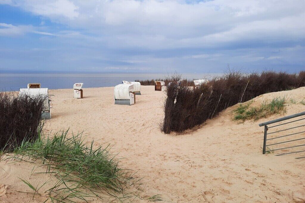 On the beach