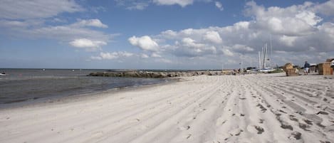 On the beach