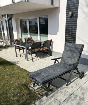 Terrace/patio - Holiday apartment with 2 bedrooms (Ostseebad Rerik)