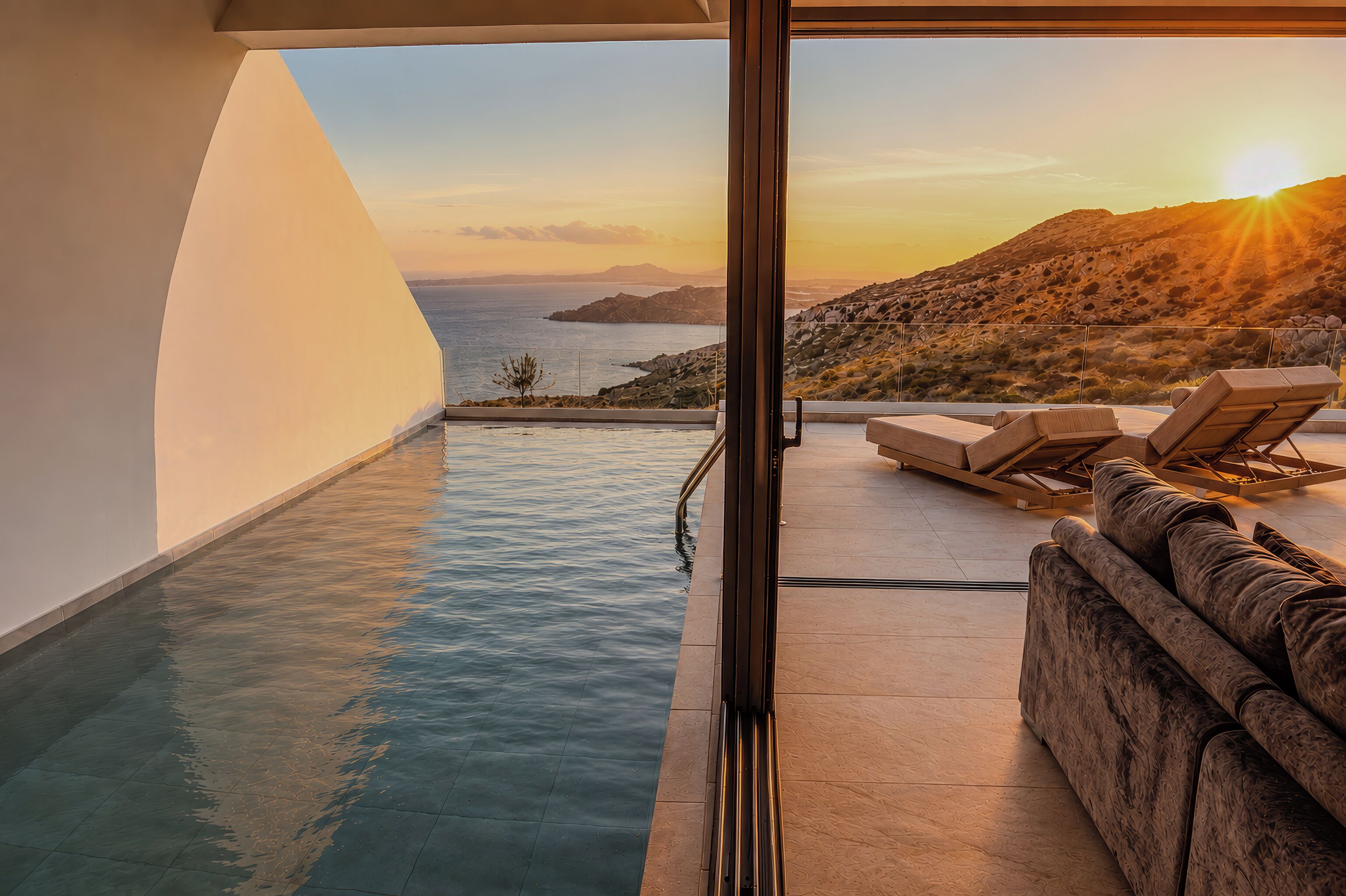 Luxury-Villa, Meerblick | Pool | Außenpool