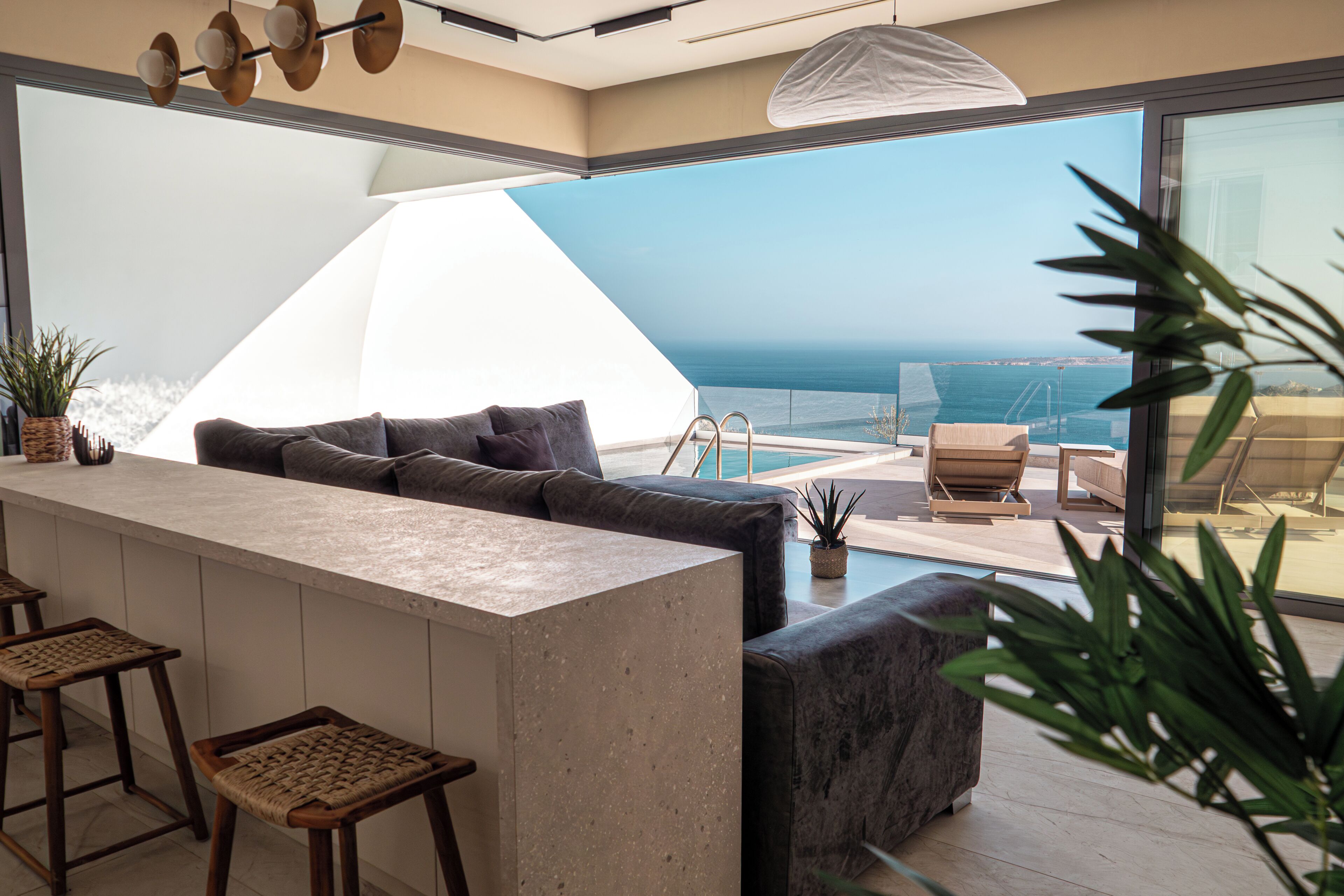 Luxury Villa, Sea View | Interior