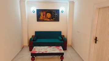 2Bhk Luxury Apartment | Living area | 4-inch LCD TV with cable channels