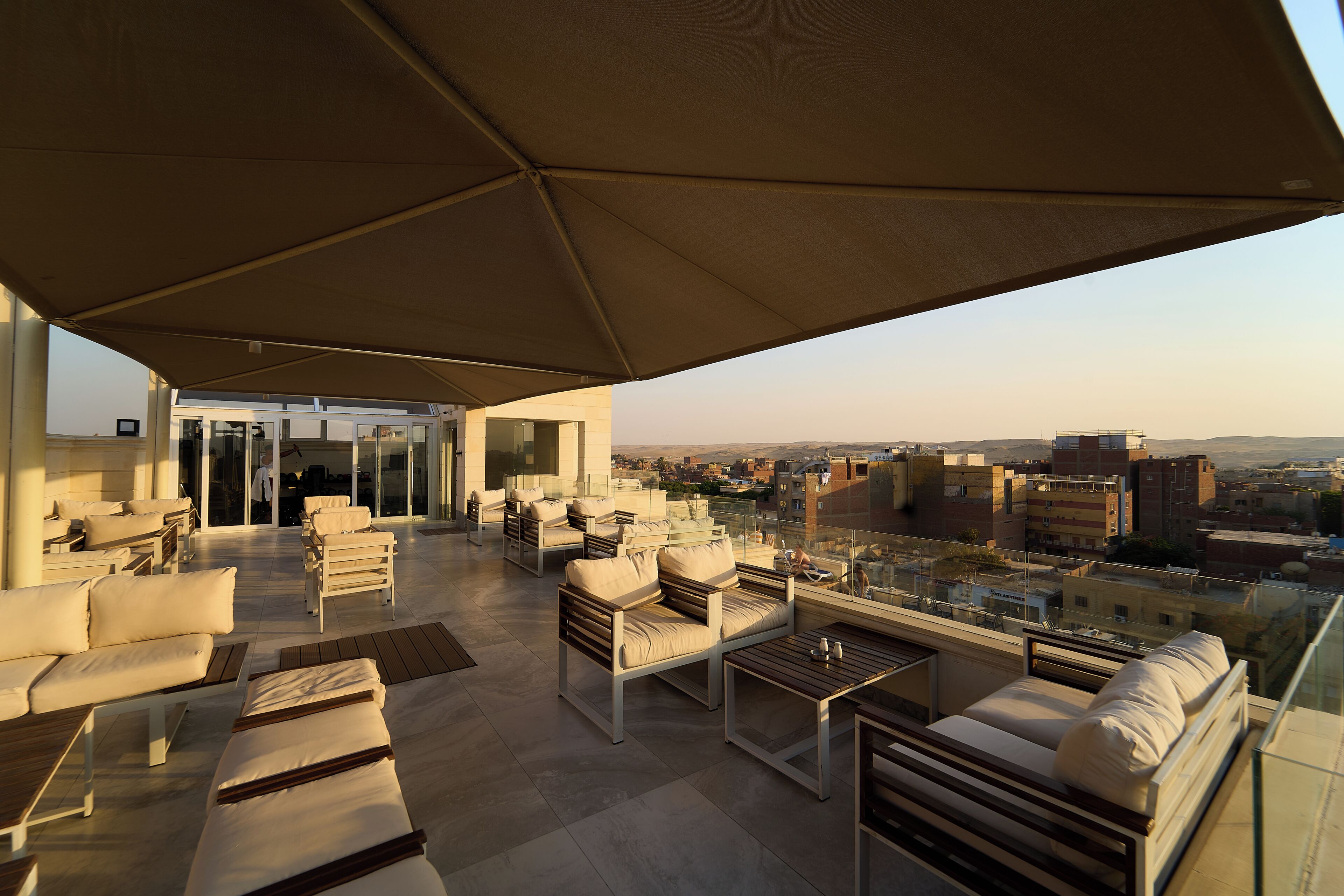 Rooftop terrace