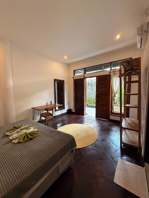 Chambre Double, vue jardin | Wi-Fi gratuit